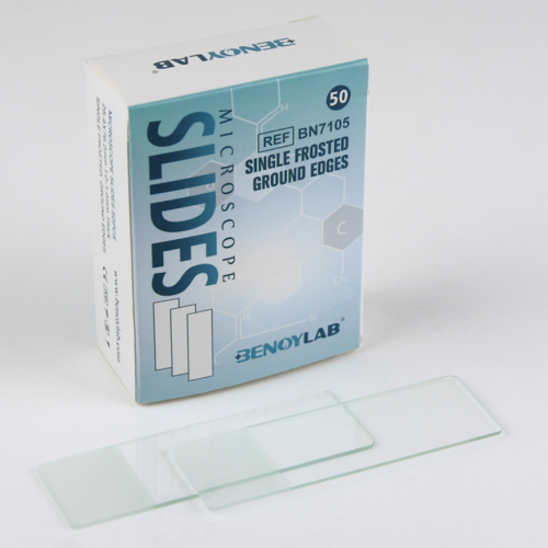 Microscope Slides Single-Frosted Grounded Edges 7105