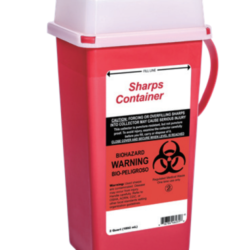 Sharp Container Red