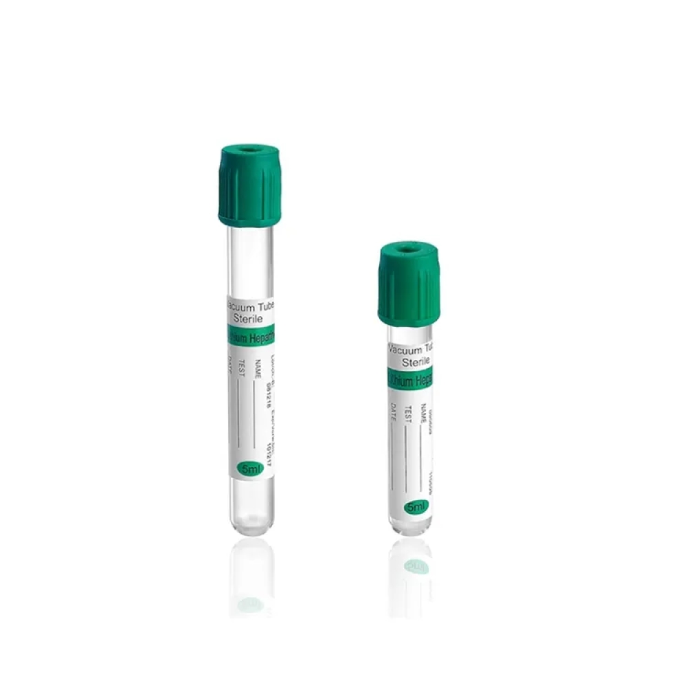 Blood Collection Tube -- Sodium Heparin/Lithium Heparin