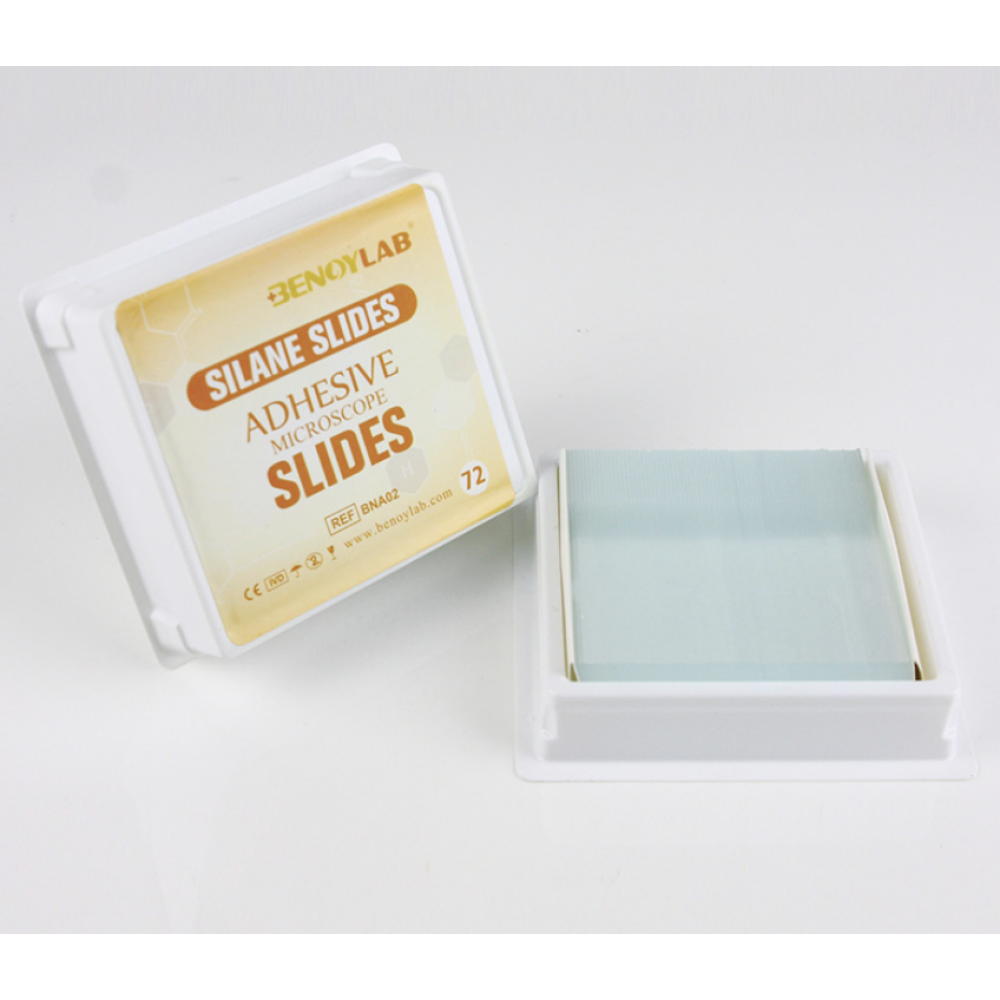 Adhesive Microscope Slides Silane Slides