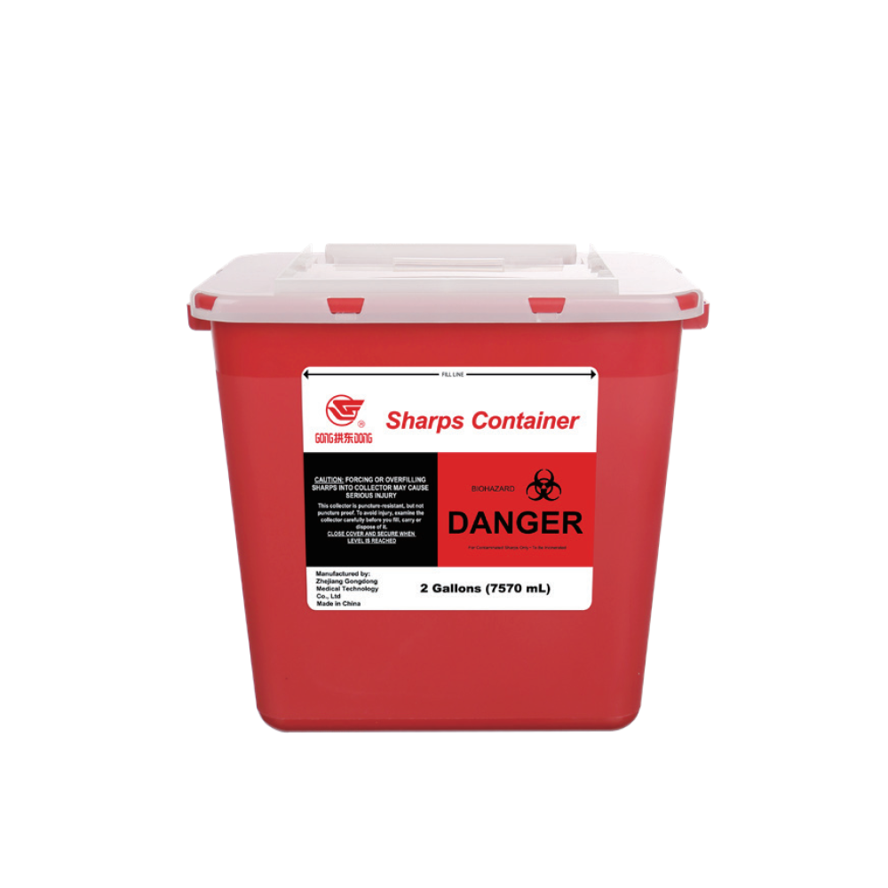 Sharp Container Red