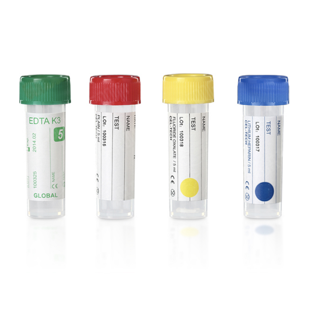 Non Vacuum Blood Collection Tube